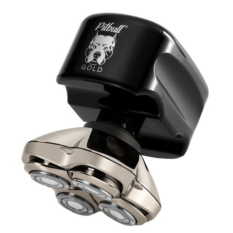 skull shaver pitbull gold pro head and face shaver